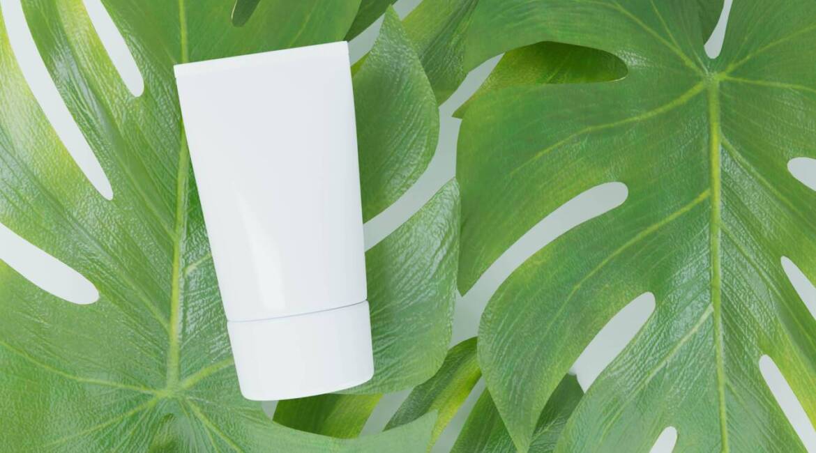 A squeeze tube for applying creams or cosmetics.